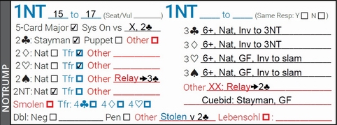 1NT SAYC